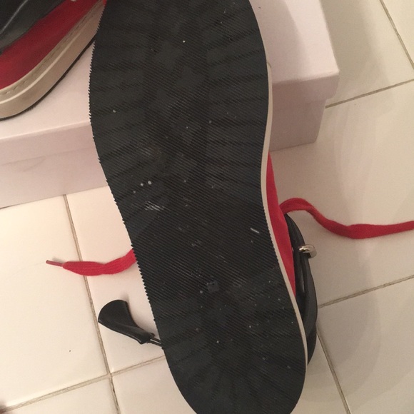 SOLD***Classic High Top Buscemi Sneaker - Picture 3 of 4